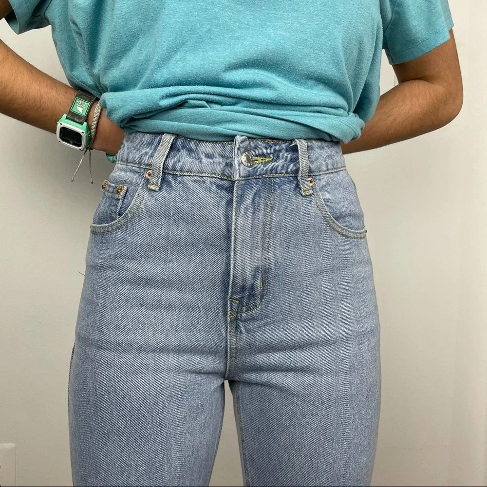High Rise VTG BLCK DENIM Jeans